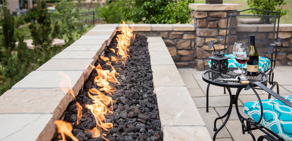 C&H Landscaping Front Courtyard Landscape Design